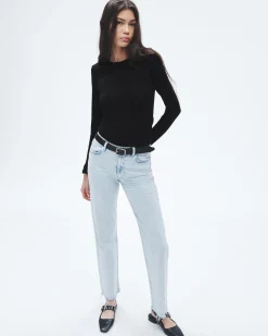 The Knit Long Sleeve Tee