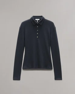 The Knit Rib Polo Shirt