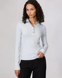 The Knit Rib Polo Shirt
