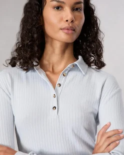 The Knit Rib Polo Shirt