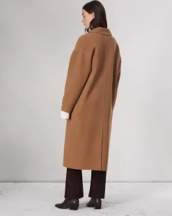 Thea Wool-Blend Coat