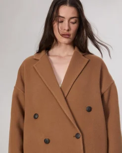 Thea Wool-Blend Coat