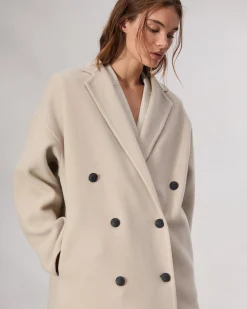 Thea Wool-Blend Coat