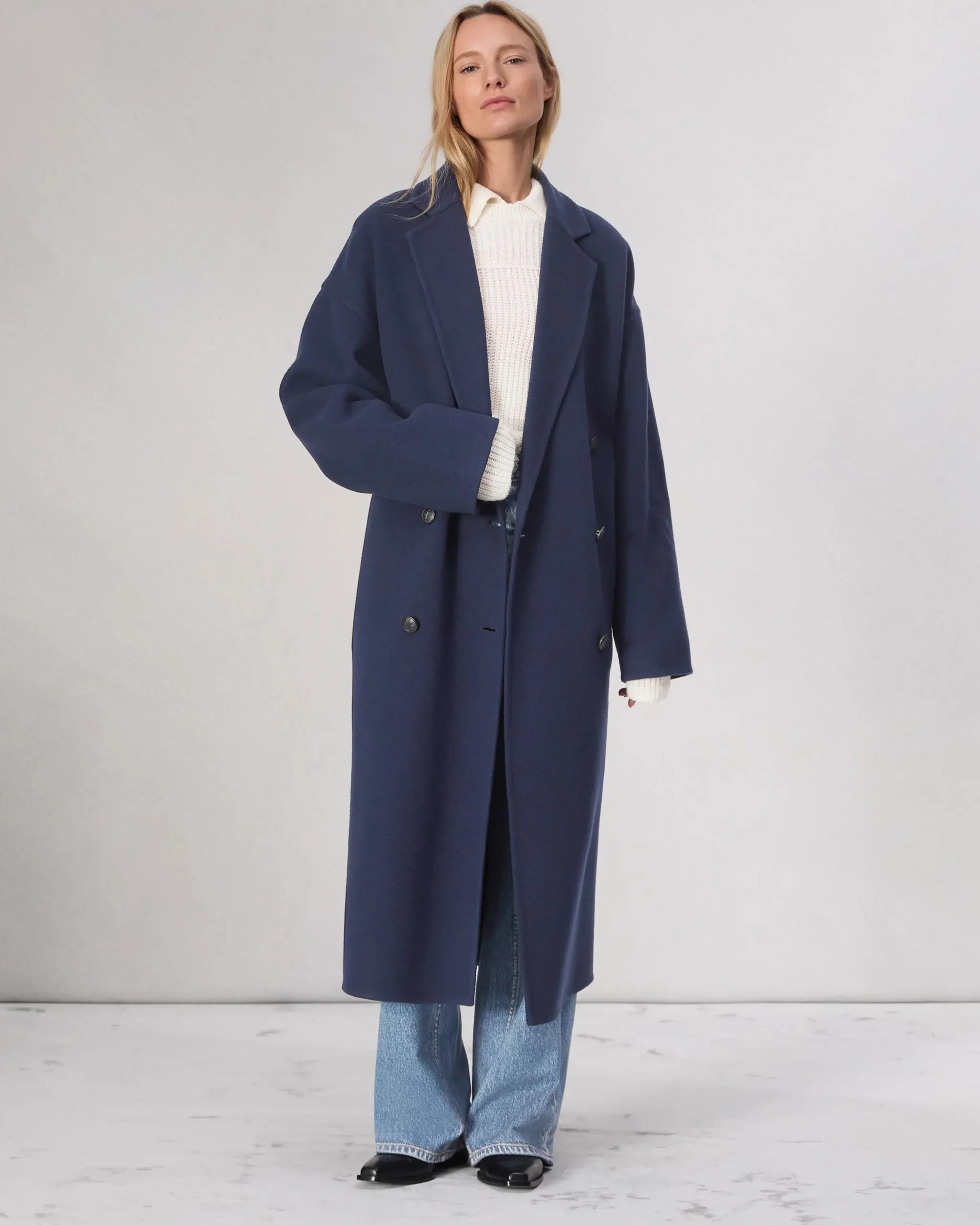 Thea Wool-Blend Coat