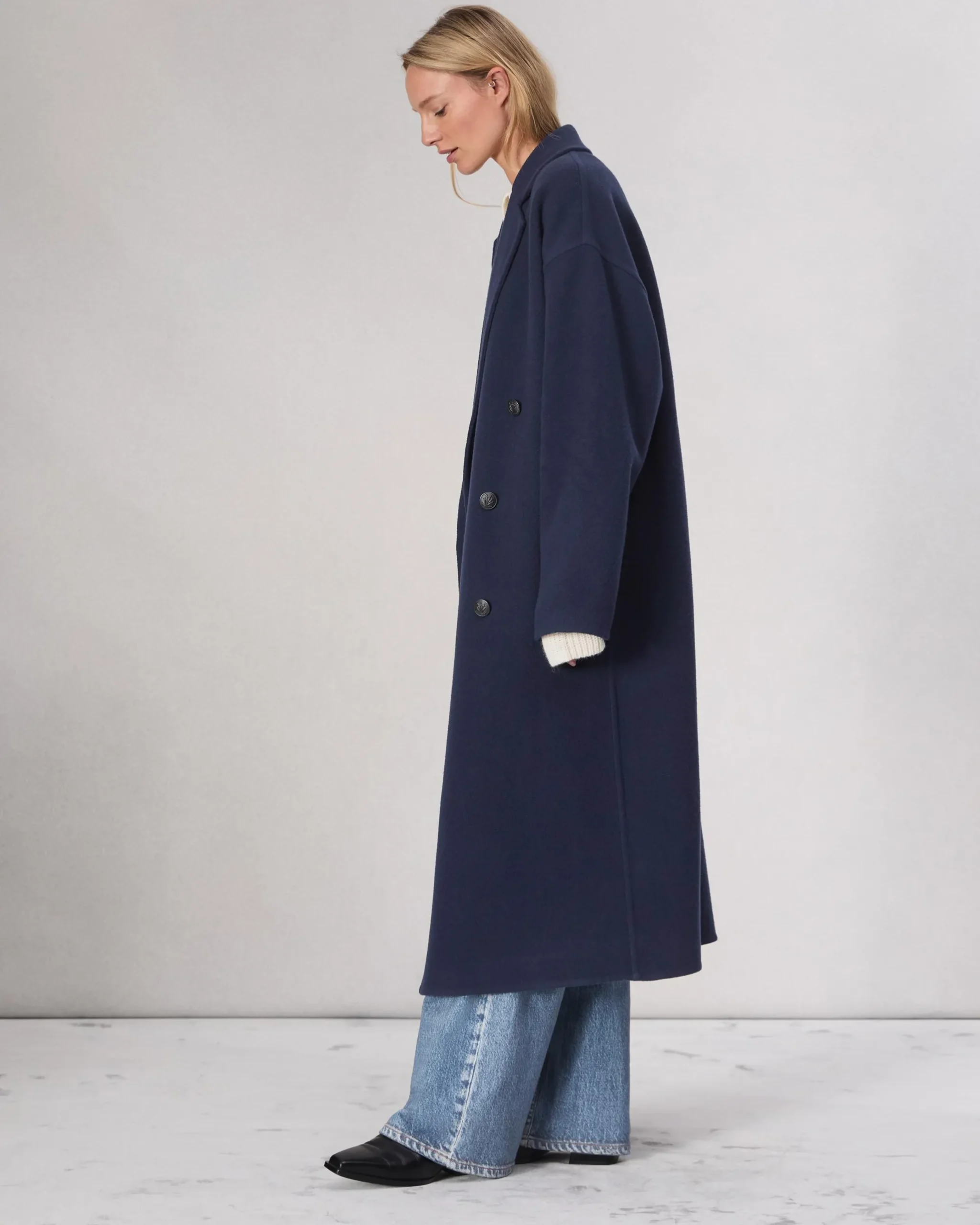 Thea Wool-Blend Coat