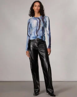 Yana Stretch Mesh T-Shirt