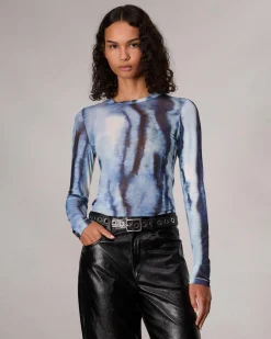 Yana Stretch Mesh T-Shirt